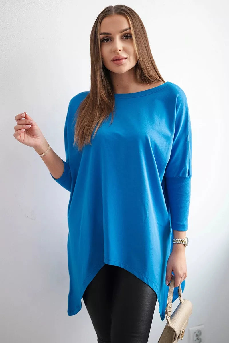 Women's light blue blouse Rosit