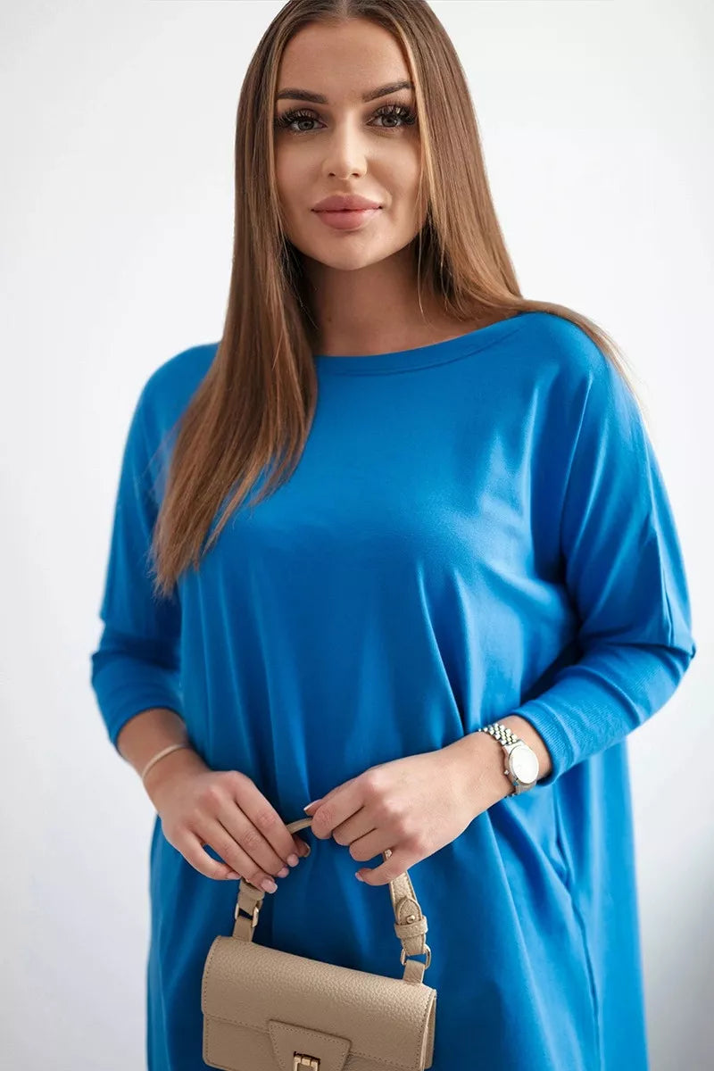 Women's light blue blouse Rosit