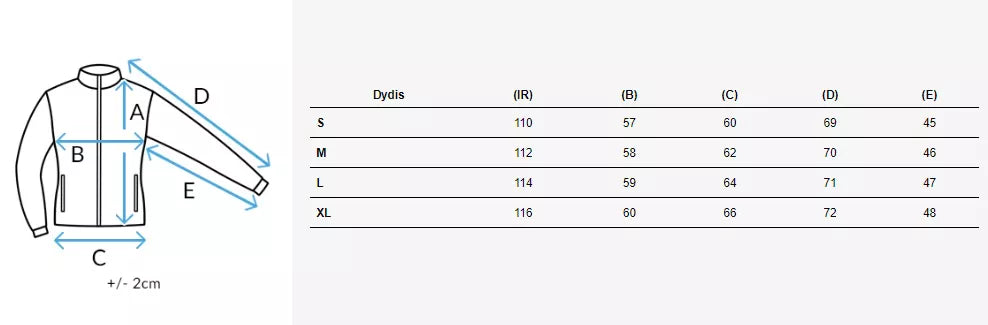 Blue women's jacket Storm