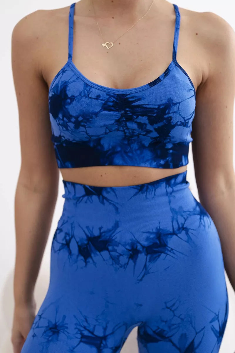 Women's Blue Fitness Set