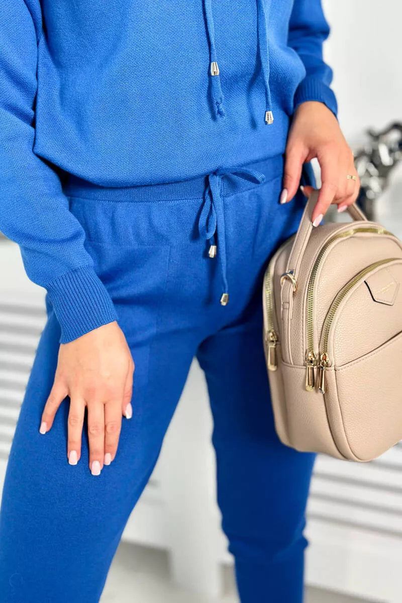 Women's blue Ivy suit.