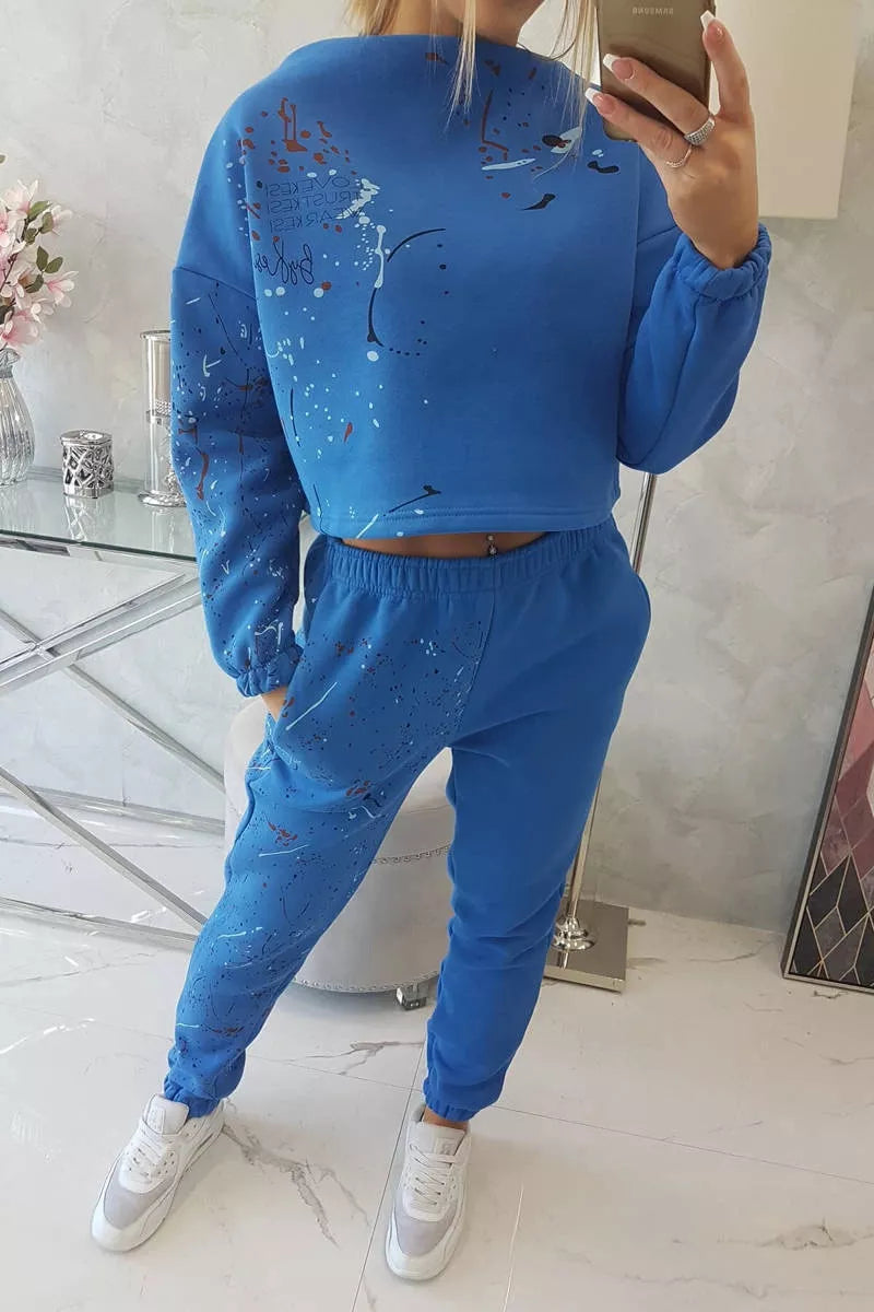 Women's blue Splash set.