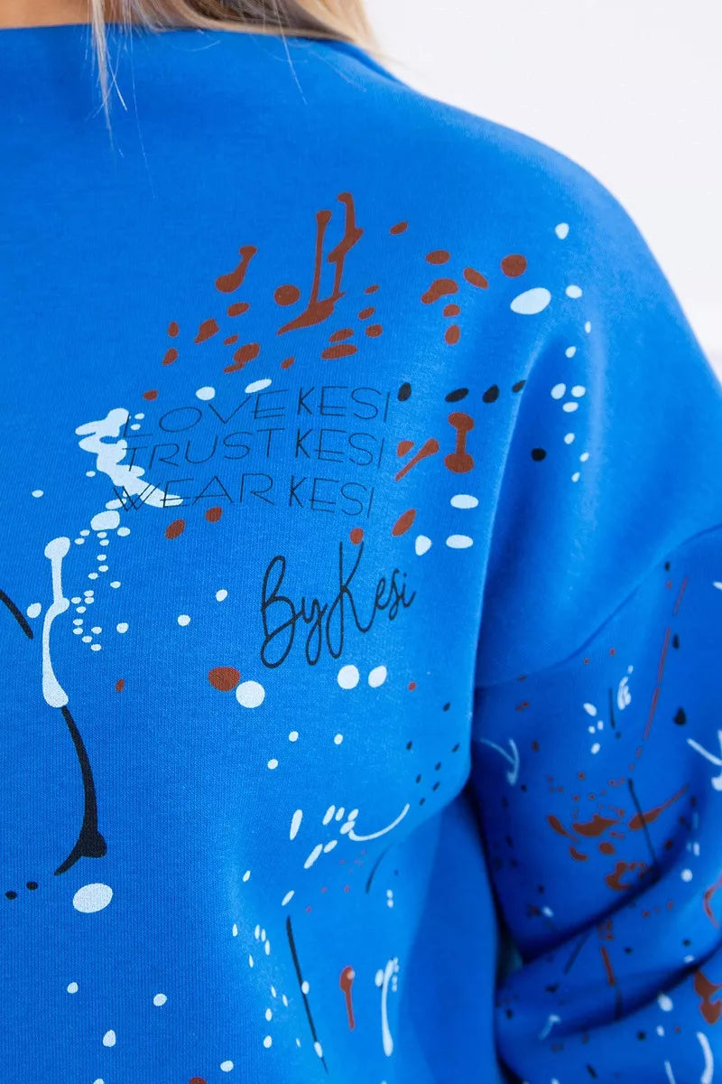 Women's blue Splash set.