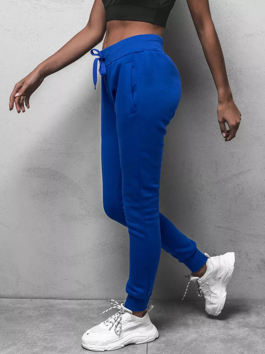 Women's blue casual pants Flor