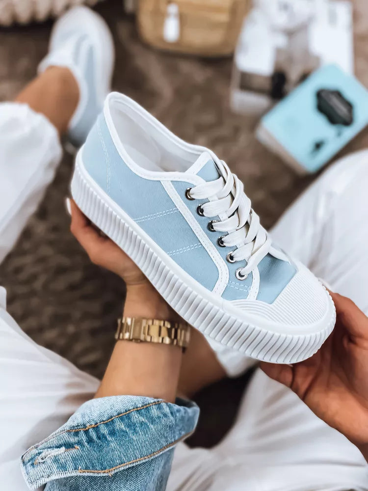 Women's blue casual shoes Opin