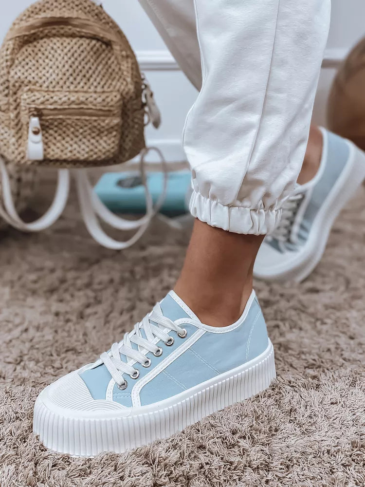 Women's blue casual shoes Opin