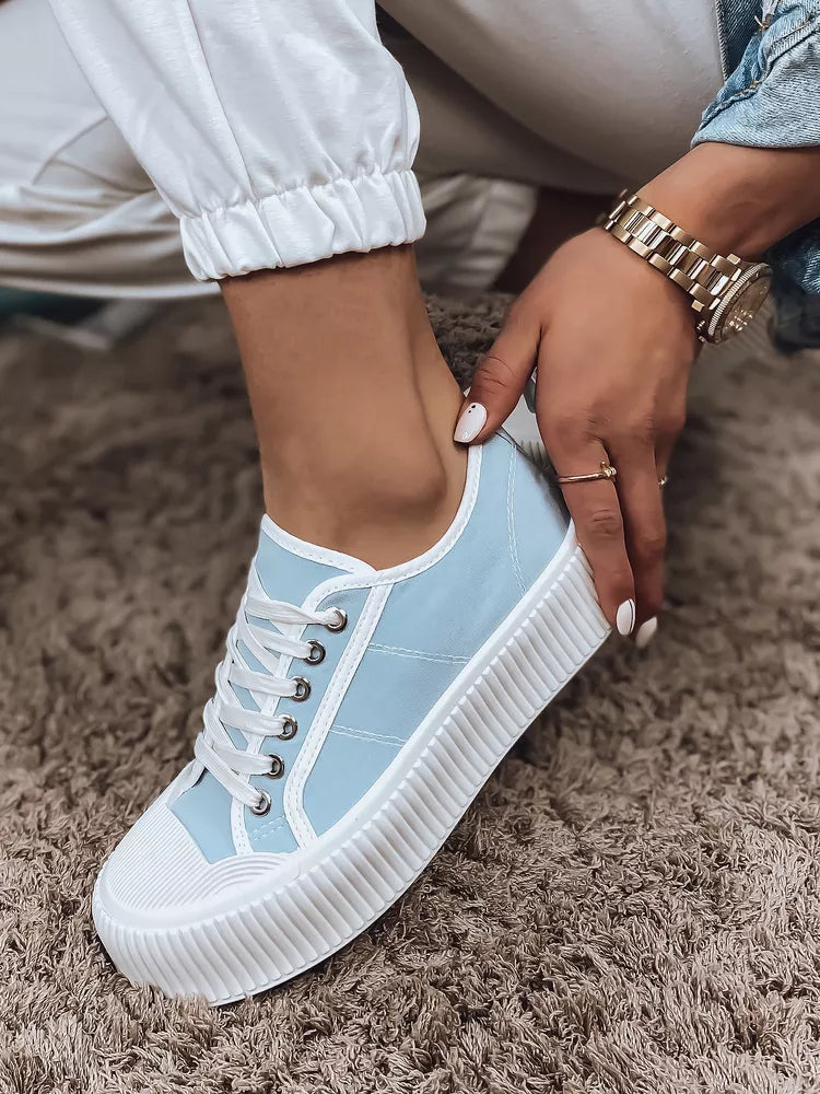 Women's blue casual shoes Opin