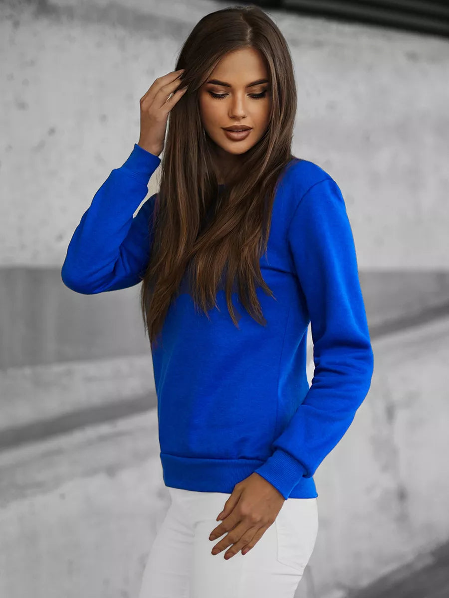Women's blue sweater Kober