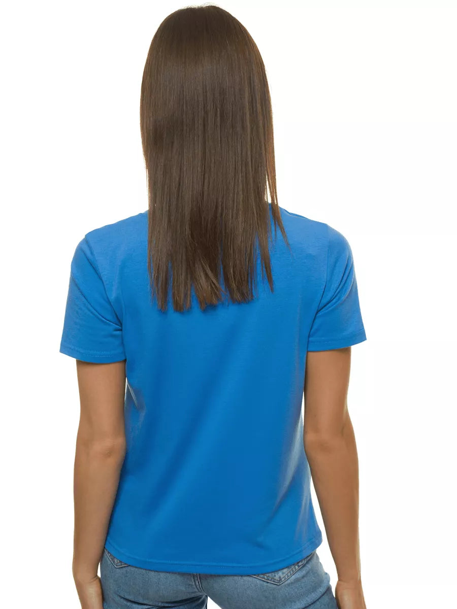 Women's blue T-shirt Dian