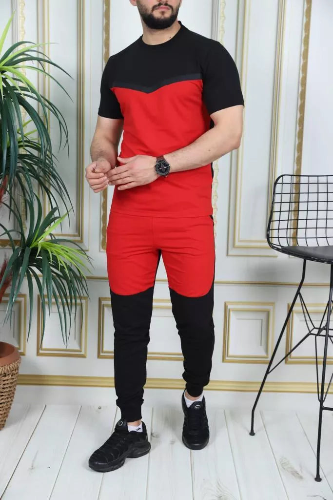 Karter Sports Outfit Black - Red