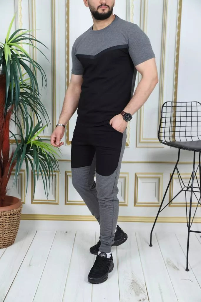 Sports set dark gray - black Carter