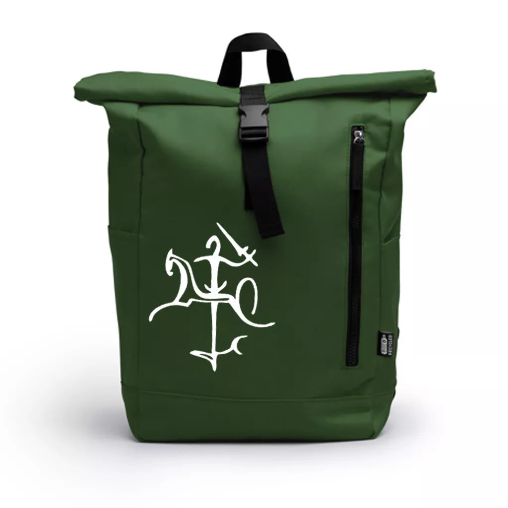 Dark green backpack Stylistics