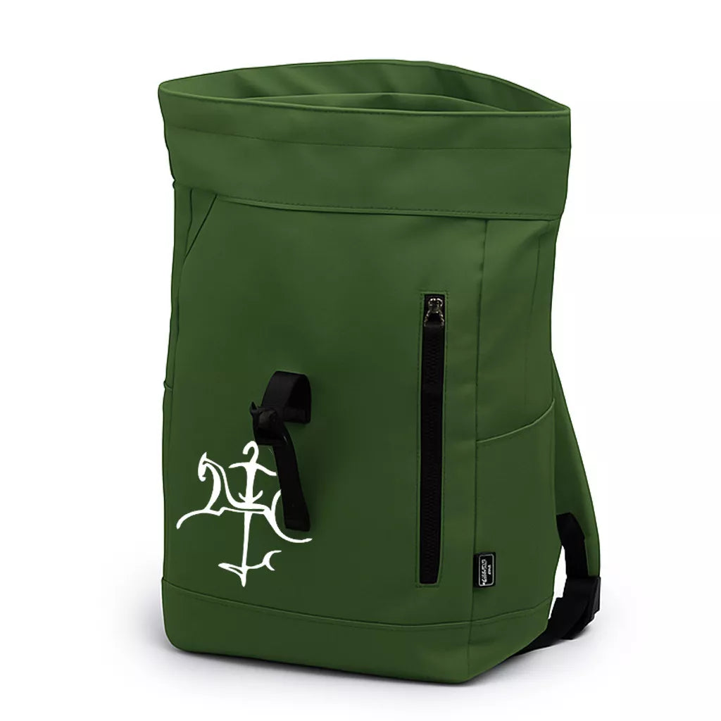 Dark green backpack Stylistics