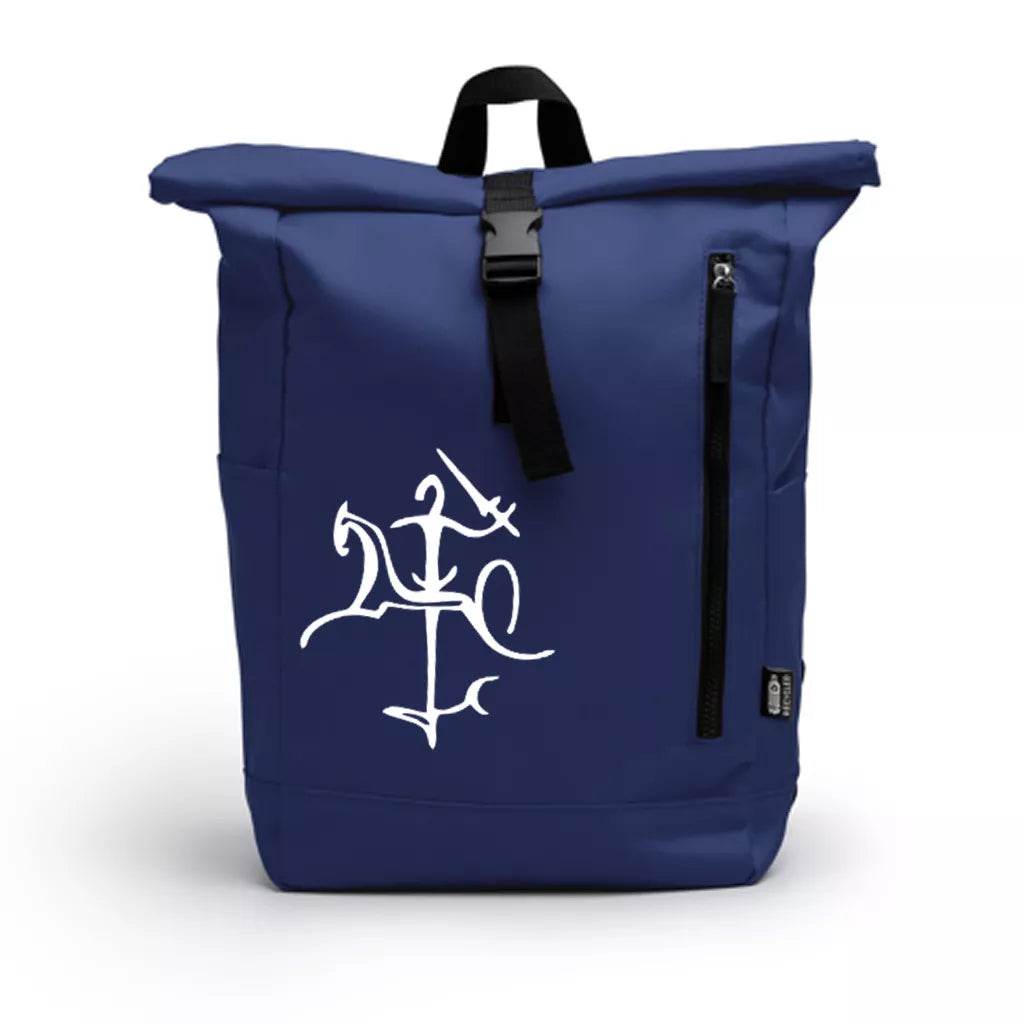 Navy blue backpack Stylistics