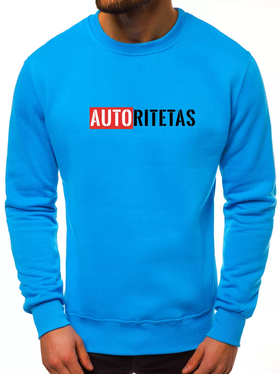 Light blue men's sweater Authority