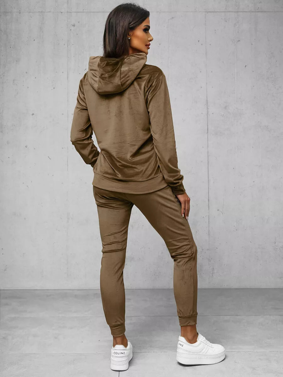 Dark brown velour set Peril