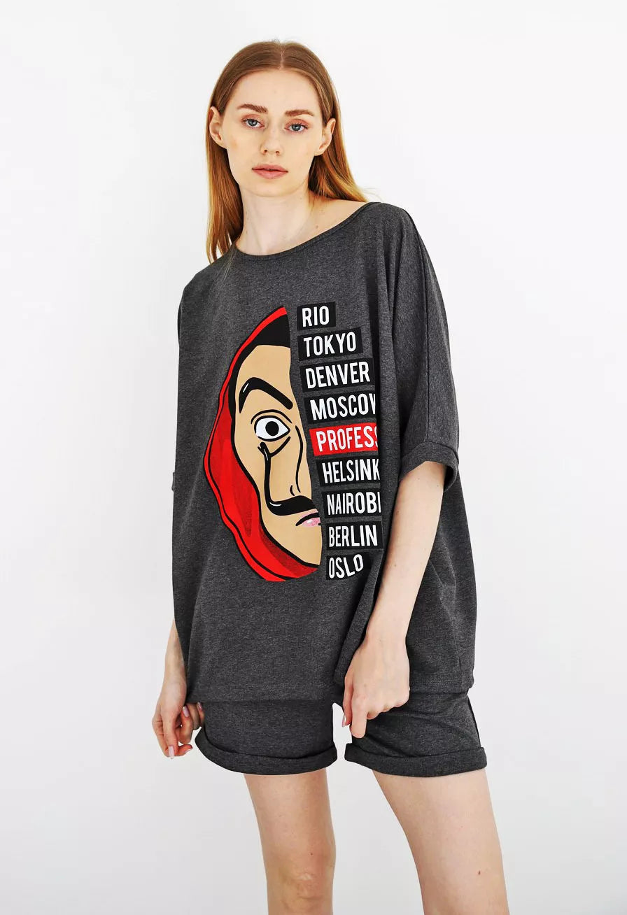 Dark gray women's suit Vendetta