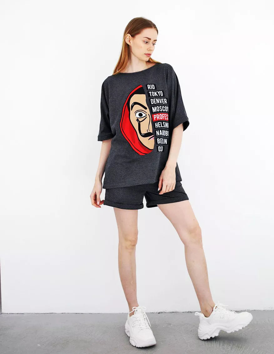 Dark gray women's suit Vendetta