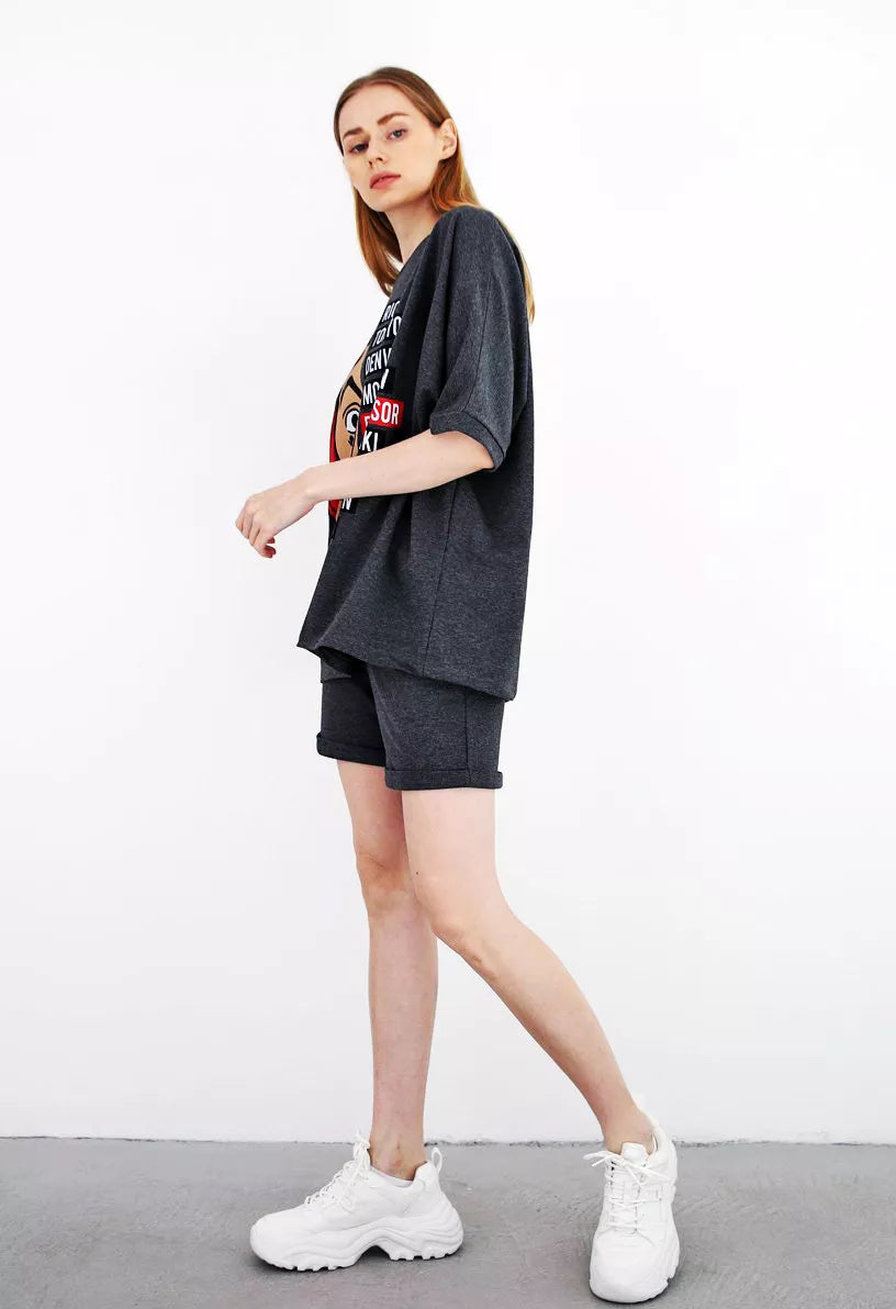 Dark gray women's suit Vendetta