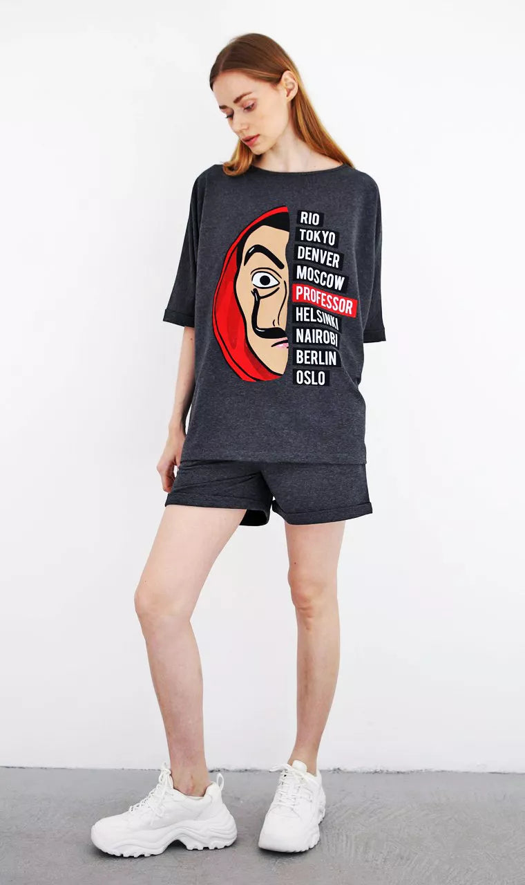 Dark gray women's suit Vendetta