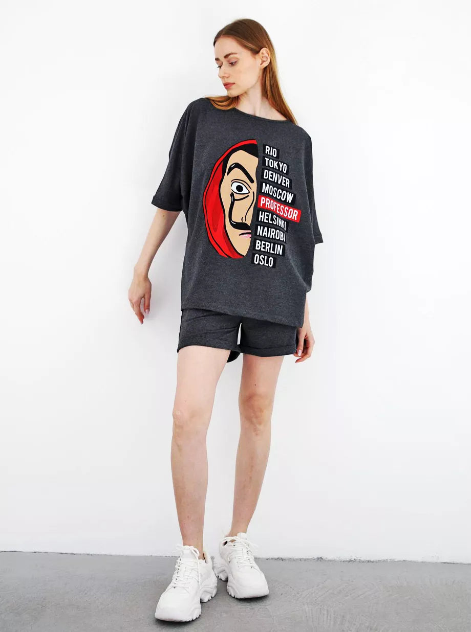 Dark gray women's suit Vendetta