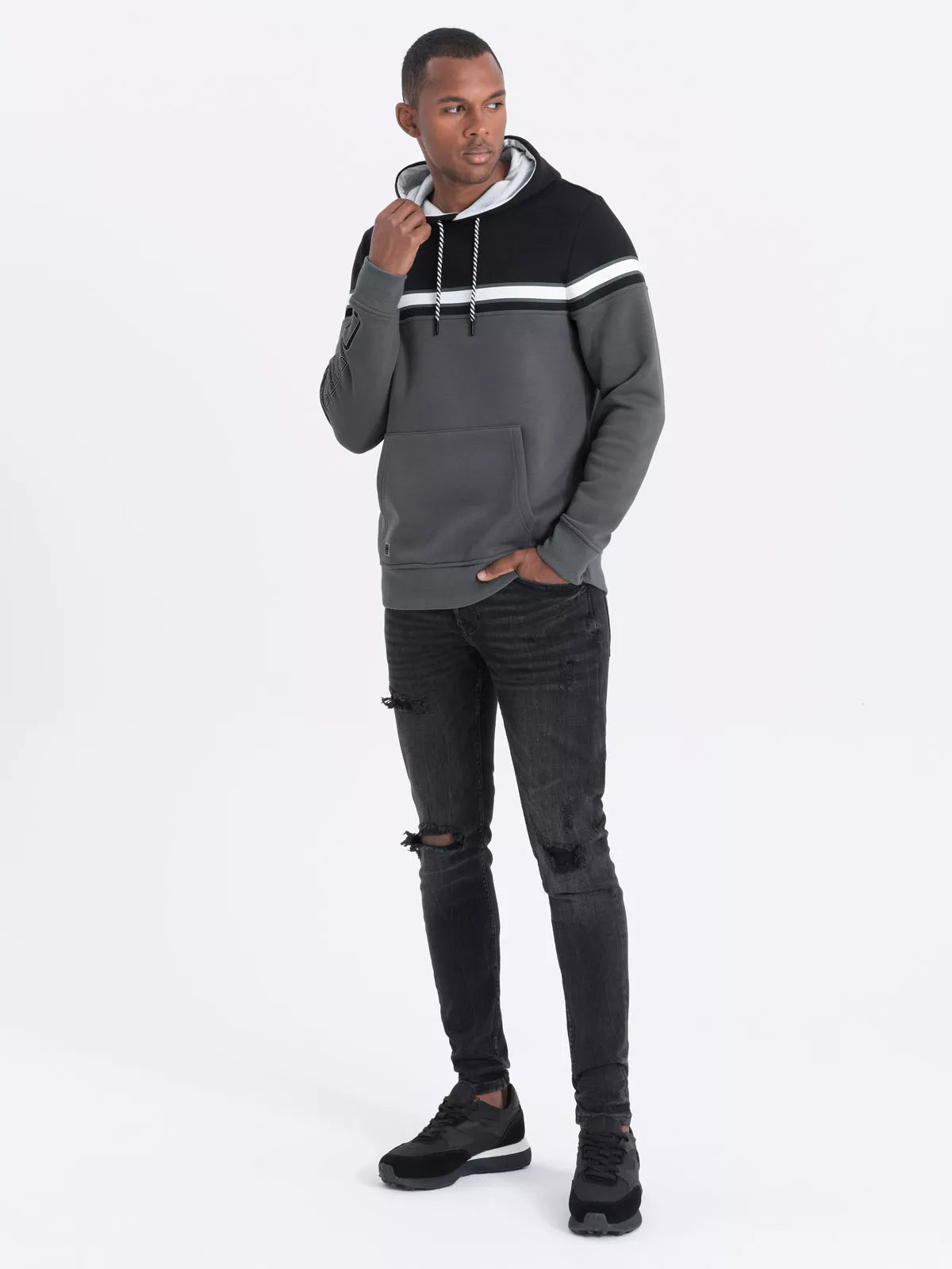 Dark gray hoodie Vona