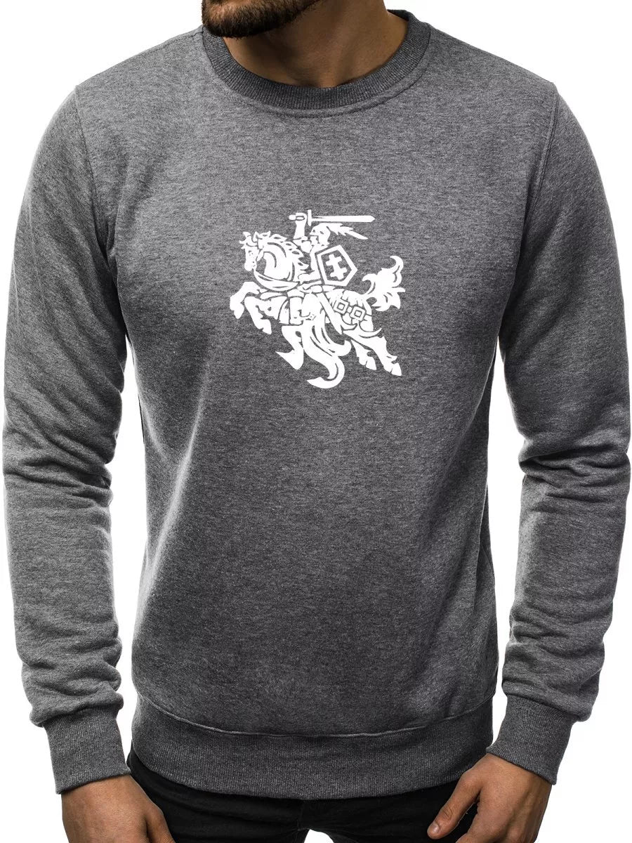 Dark gray sweater Vytis