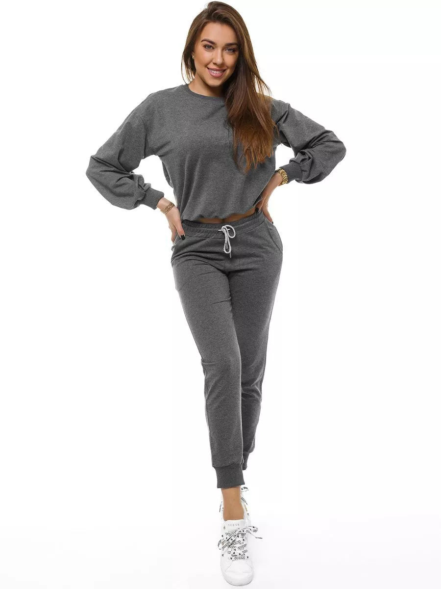 Dark gray women's tracksuit Kotri
