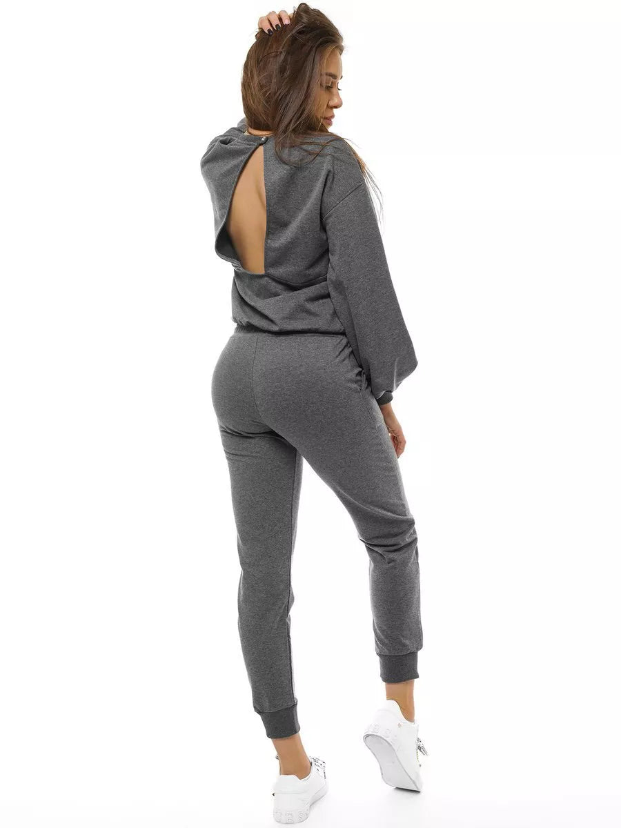 Dark gray women's tracksuit Kotri