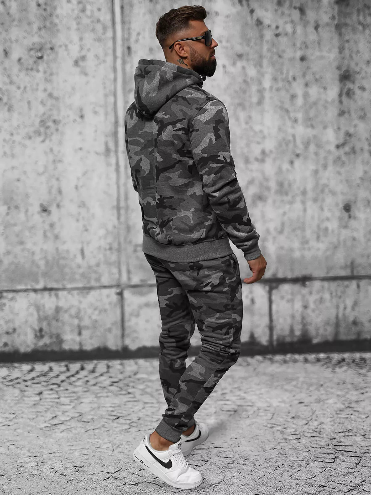 Dark gray Army tracksuit