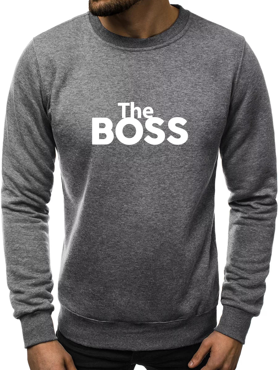 Dark gray sweater The boss