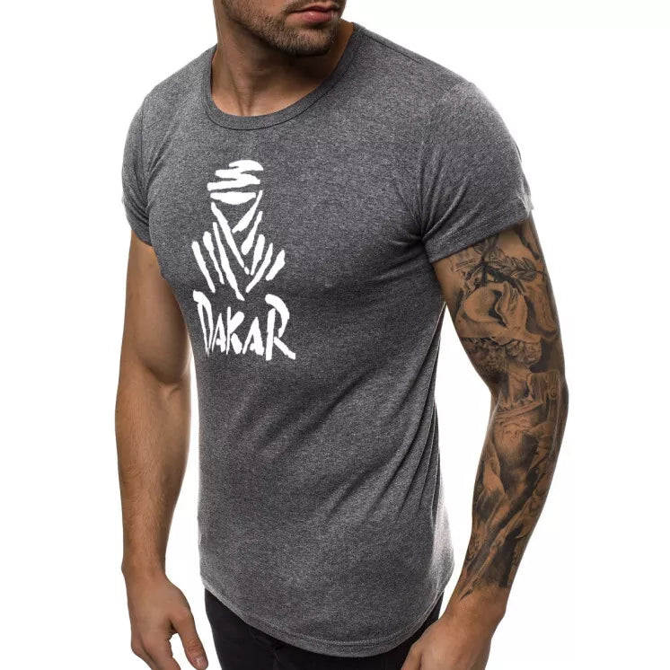 Dark gray men's T-shirt Dakar