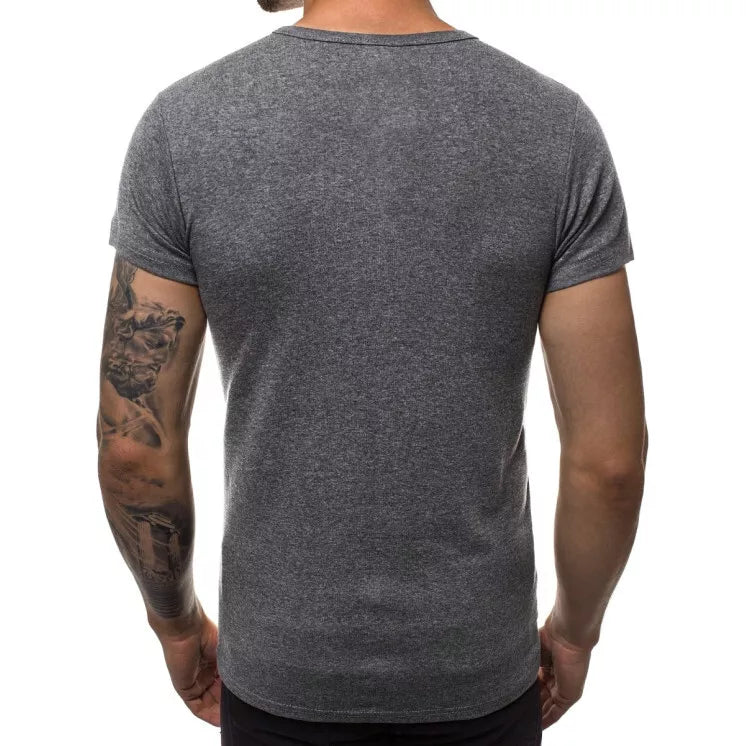 Dark gray men's T-shirt Lika