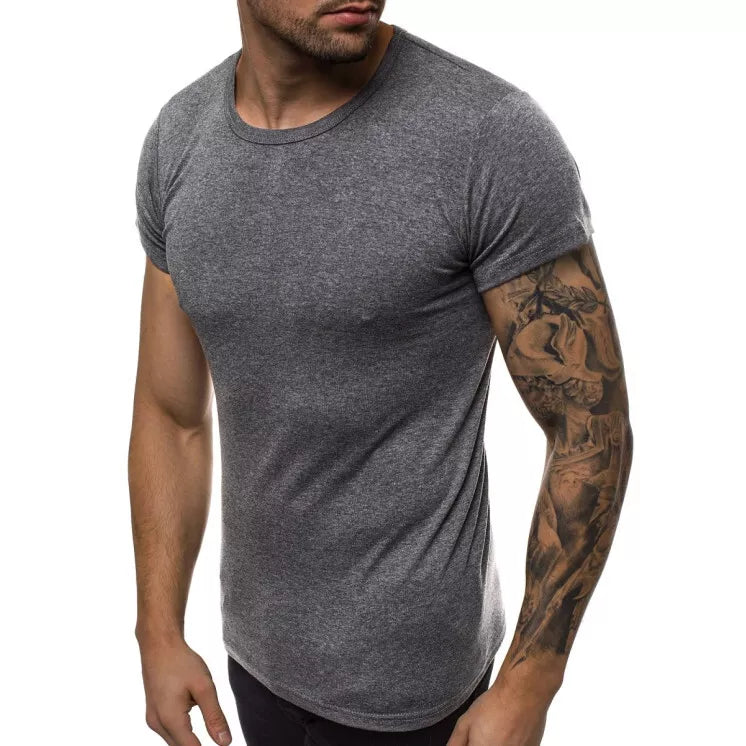Dark gray men's T-shirt Lika