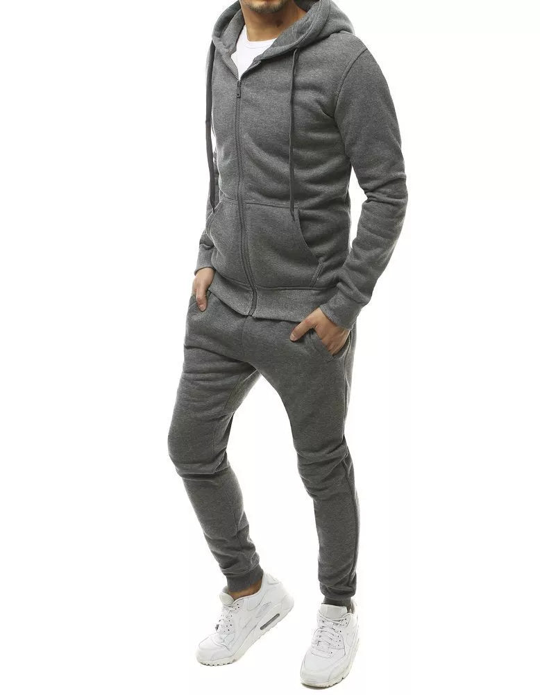 Dark gray men's tracksuit Pazar