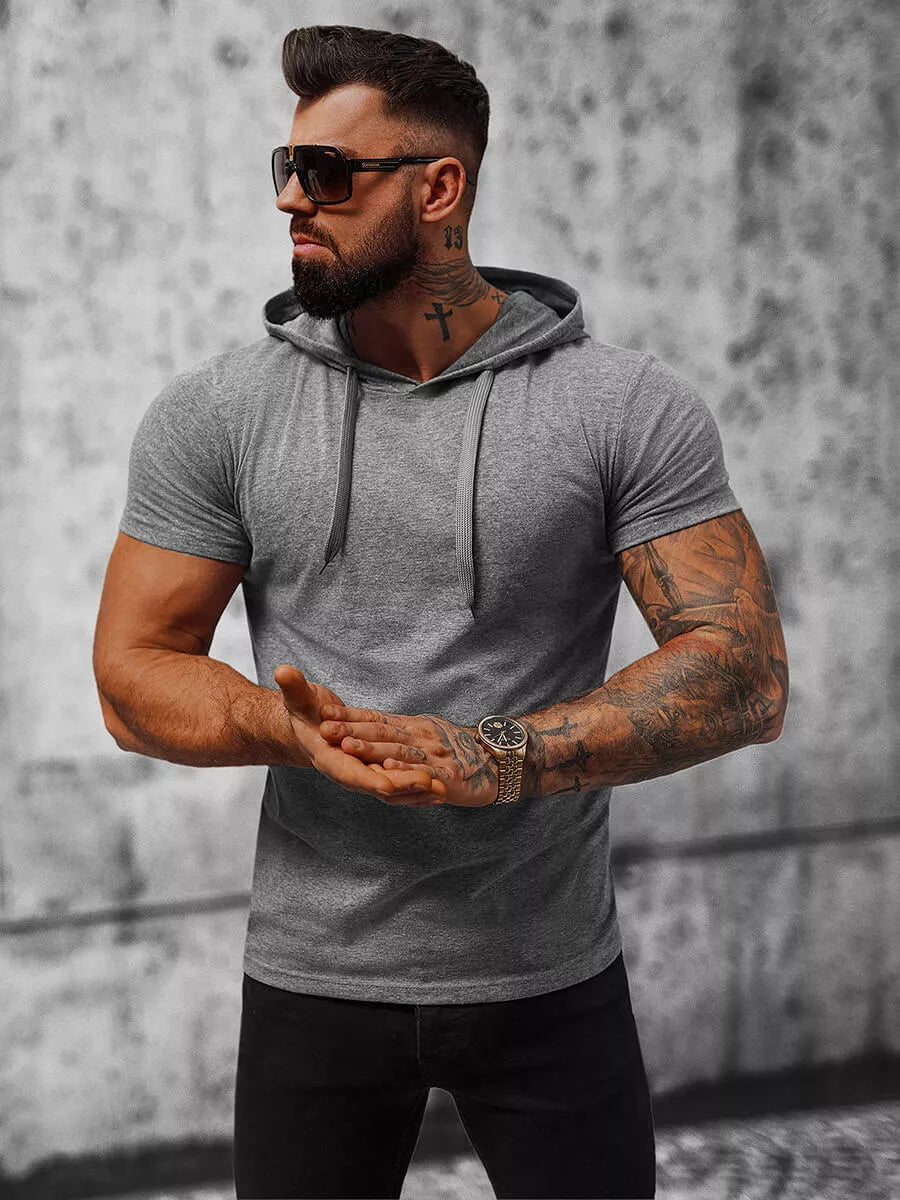 Dark gray men's T-shirt Remer