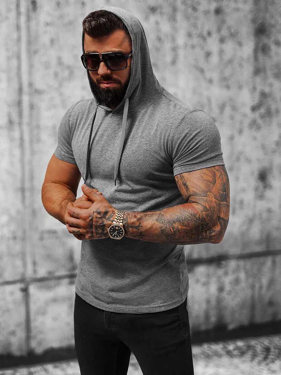 Dark gray men's T-shirt Remer