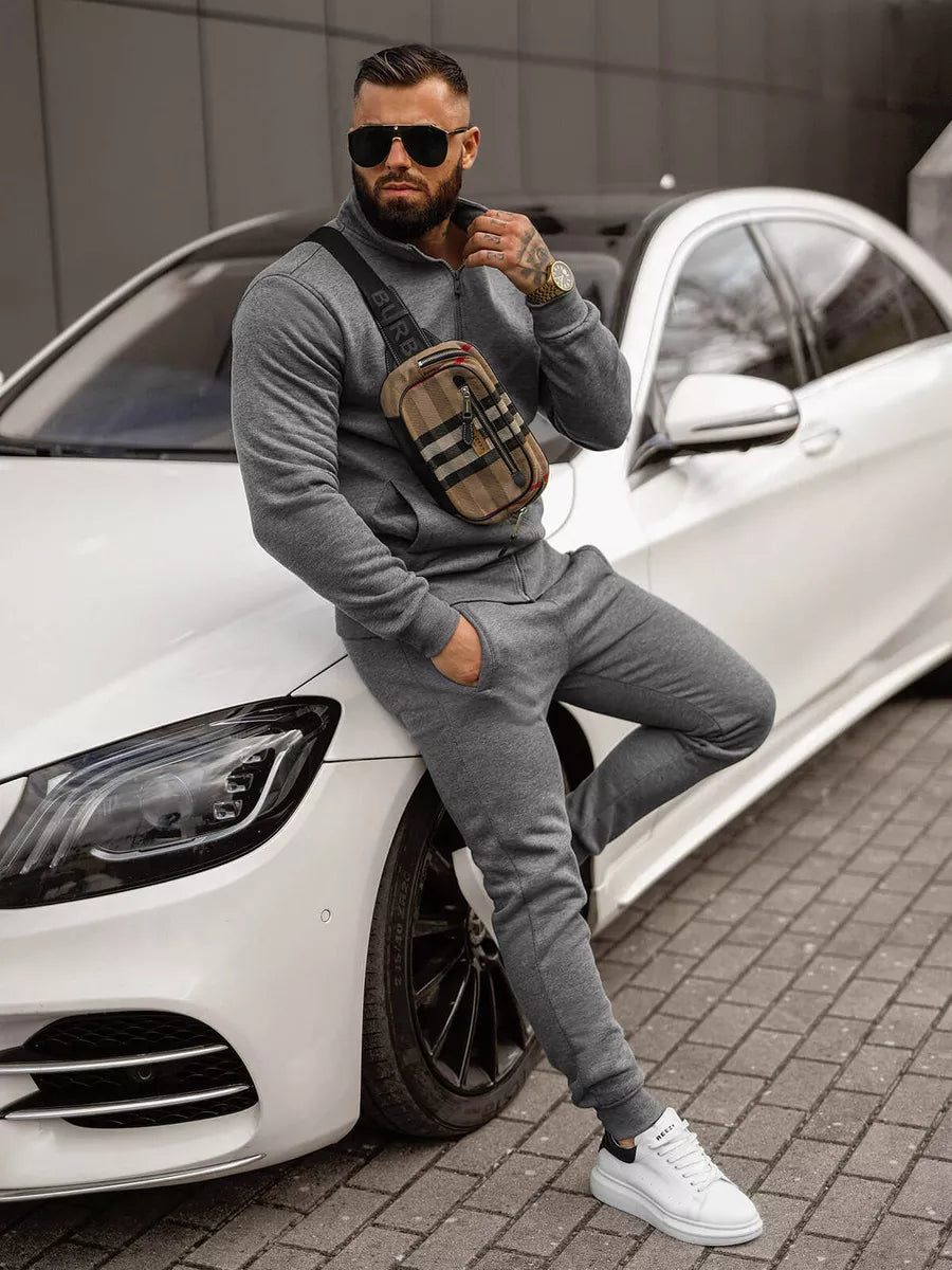 Dark gray men's tracksuit Armin