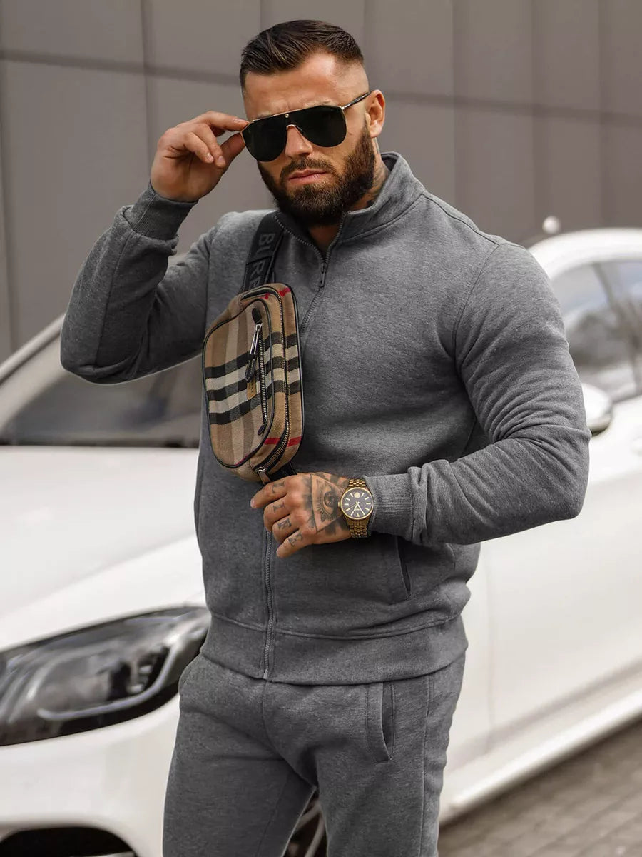 Dark gray men's tracksuit Armin