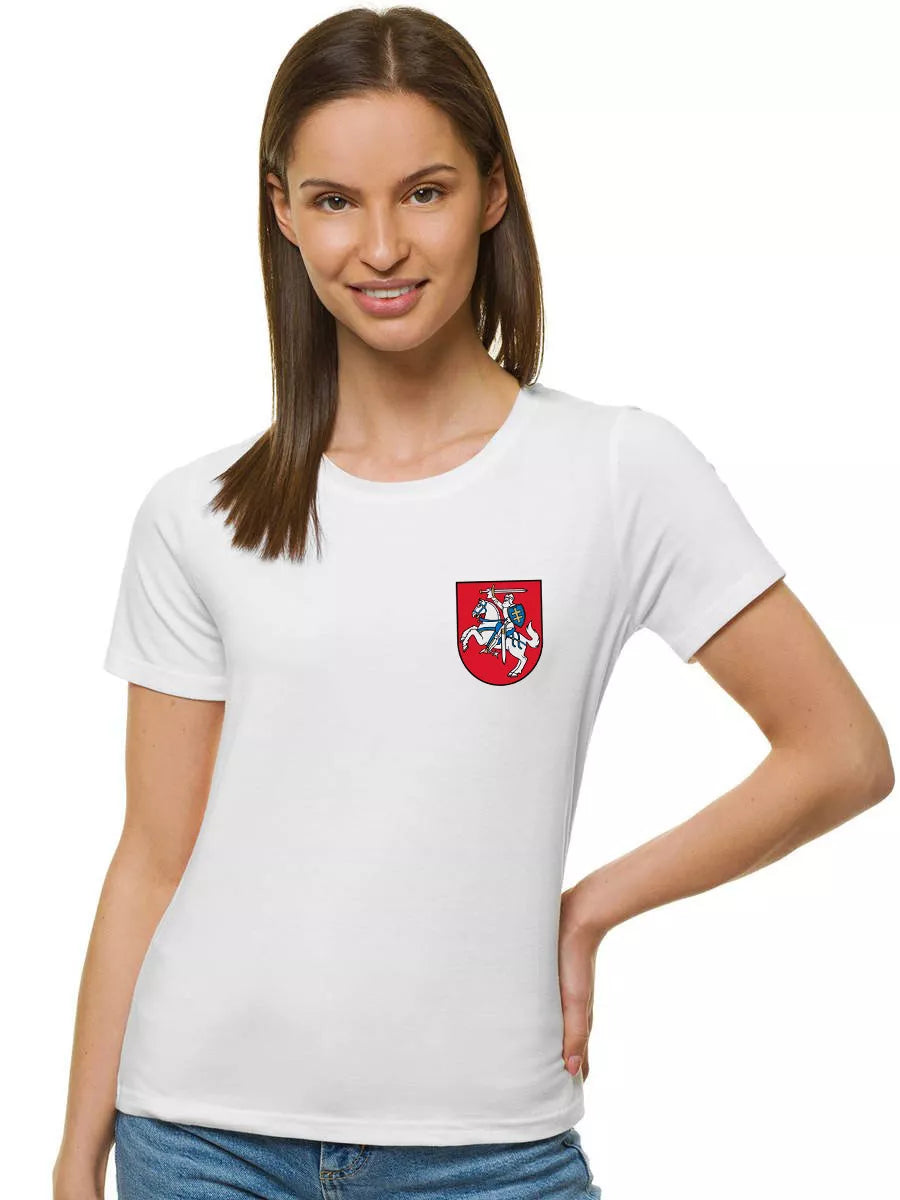 Women's white T-shirt HERBAS