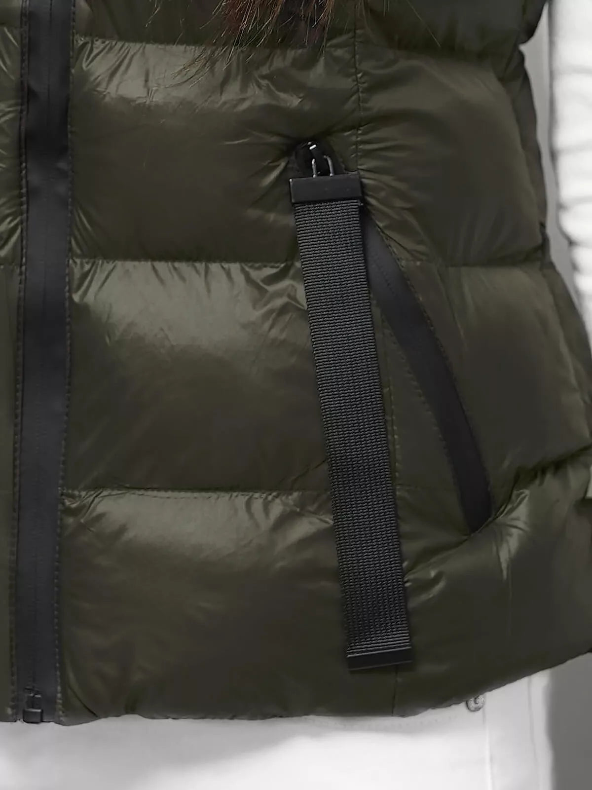 Dark green vest Bizer