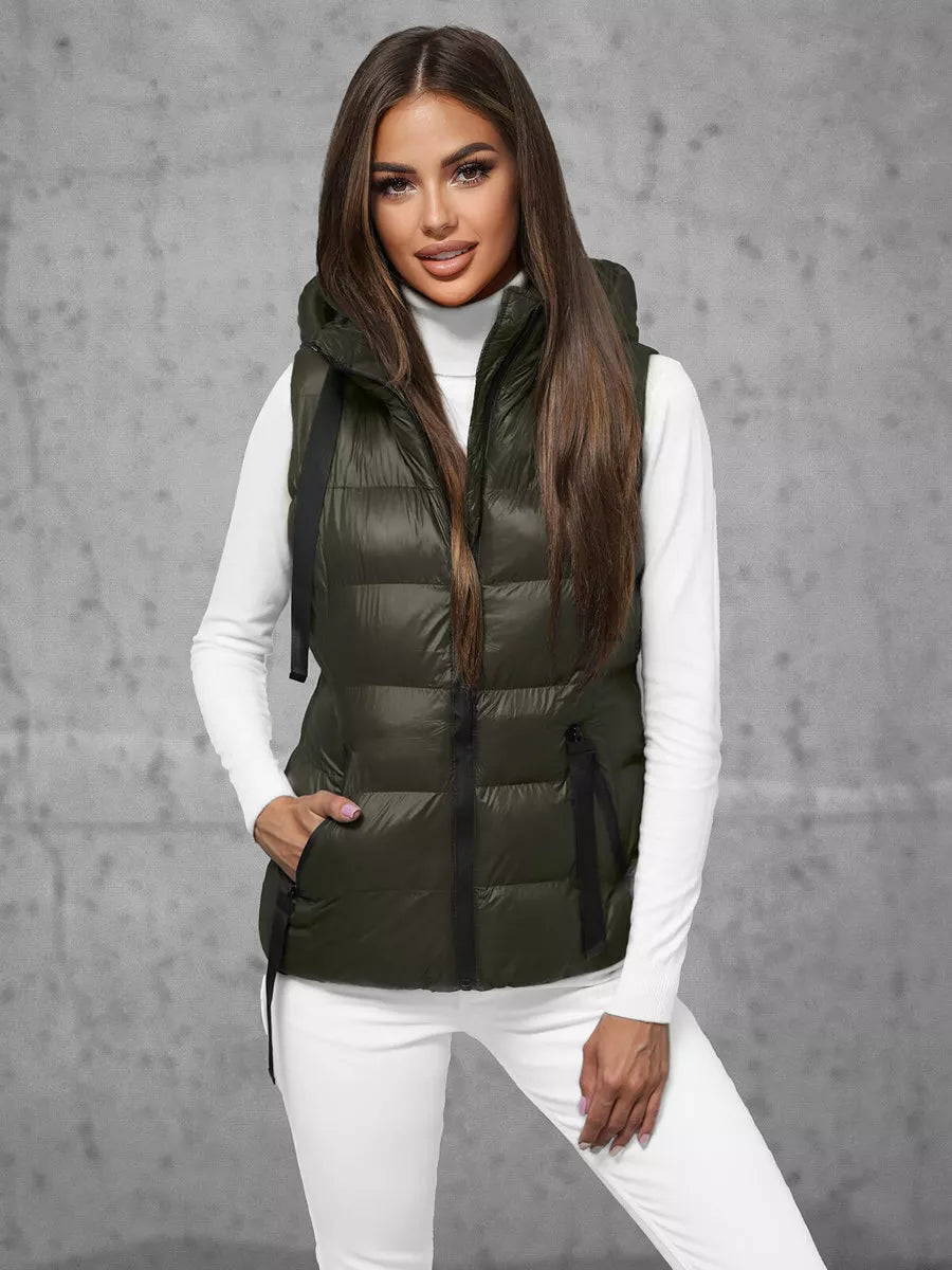 Dark green vest Bizer