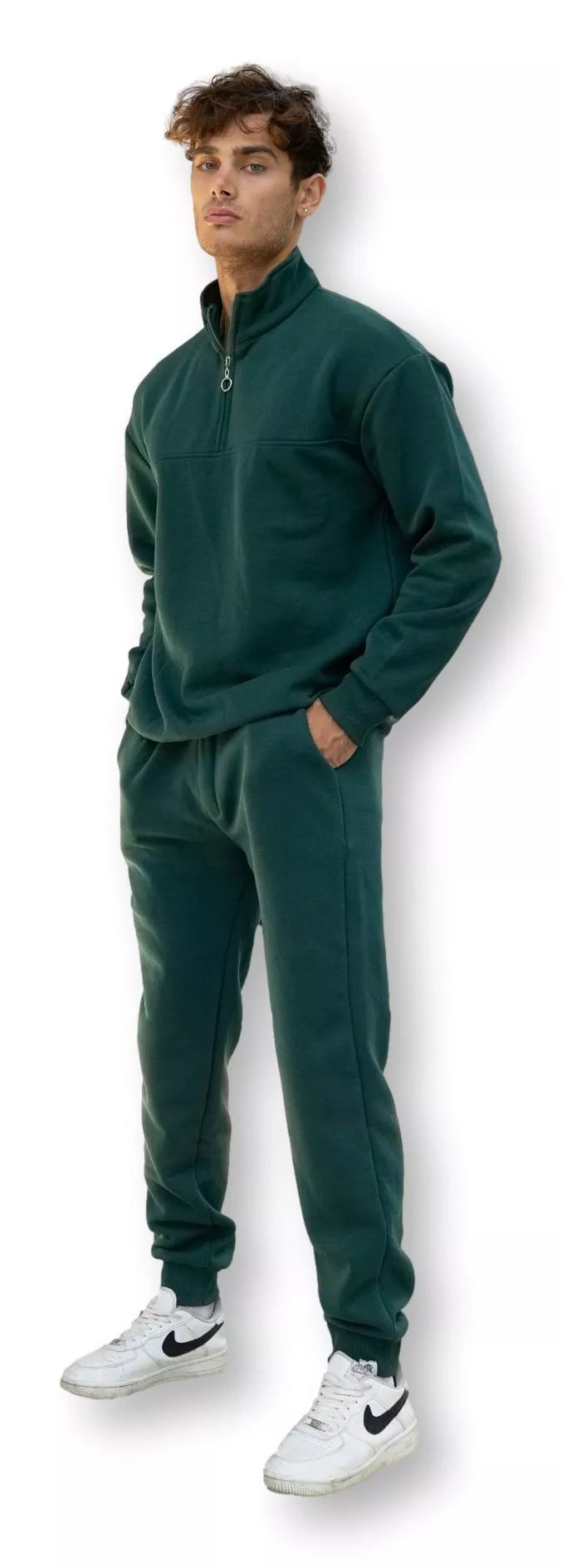 Dark green men's suit Gerol