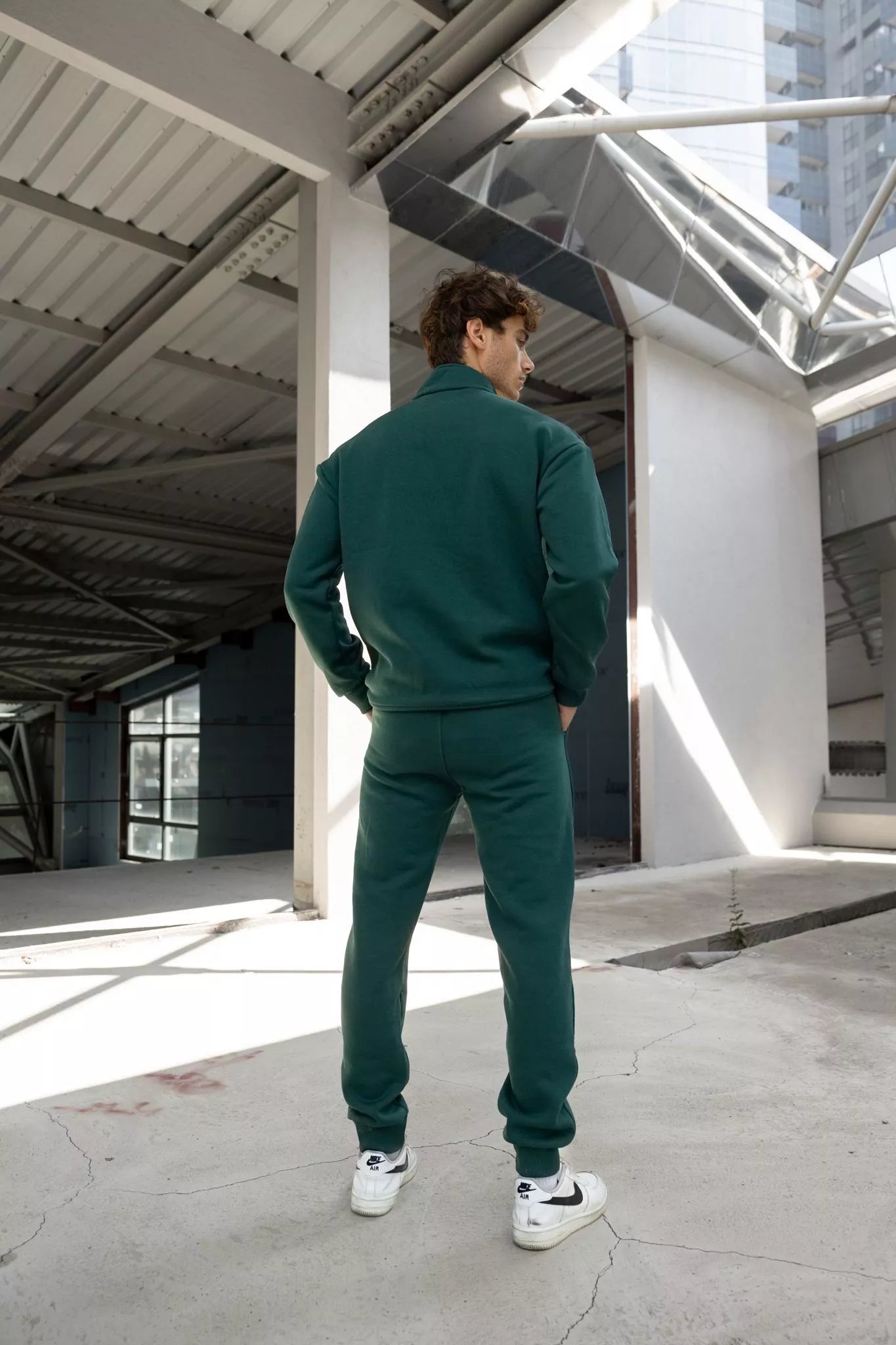 Dark green men's suit Gerol