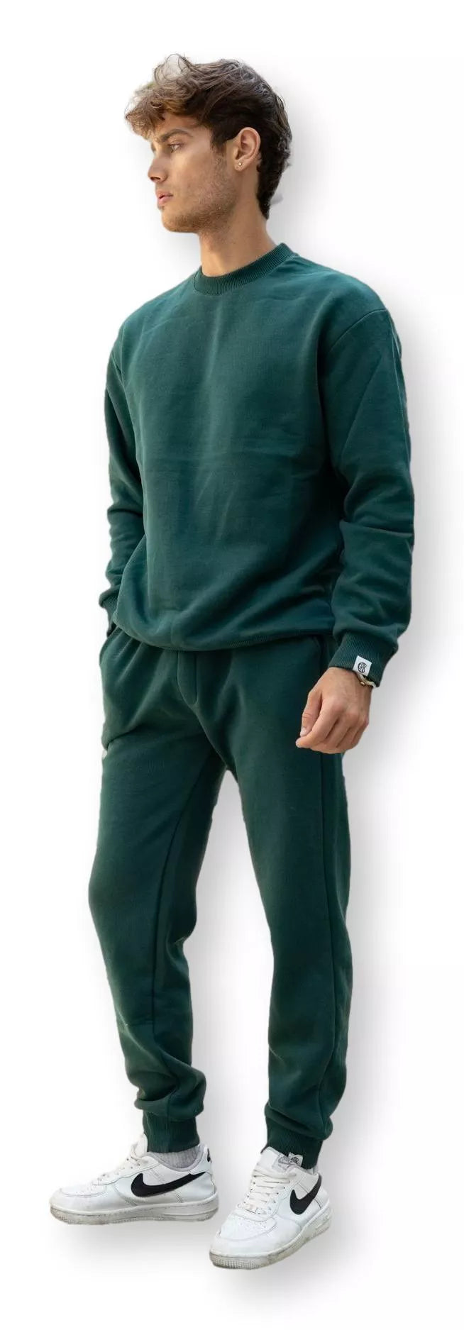Dark green men's suit Lipo