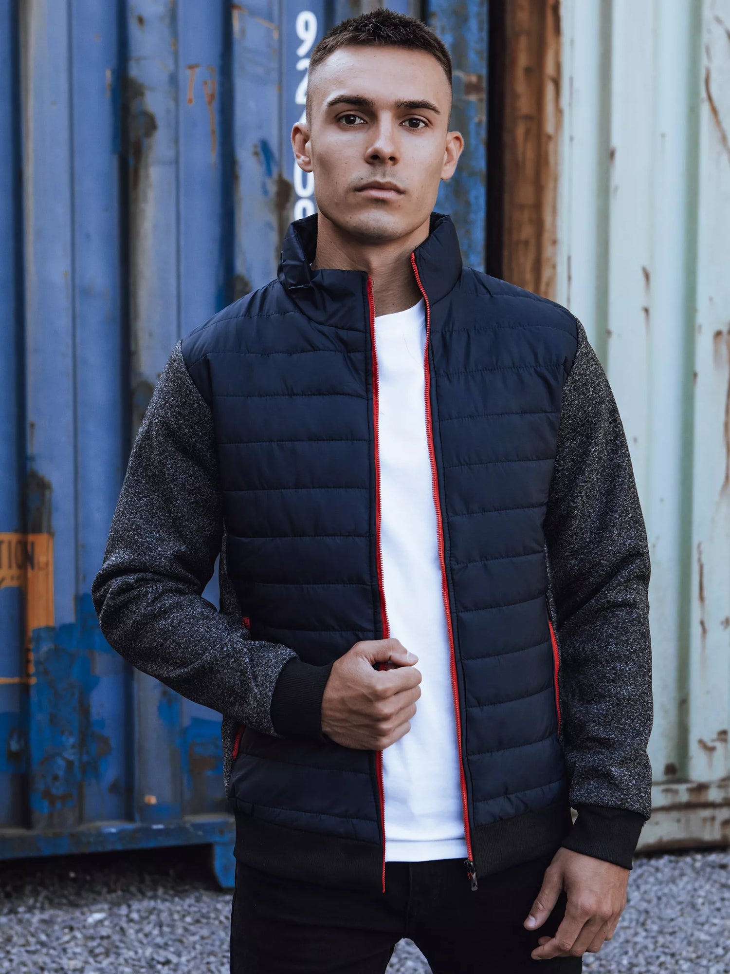 Navy blue jacket Jan