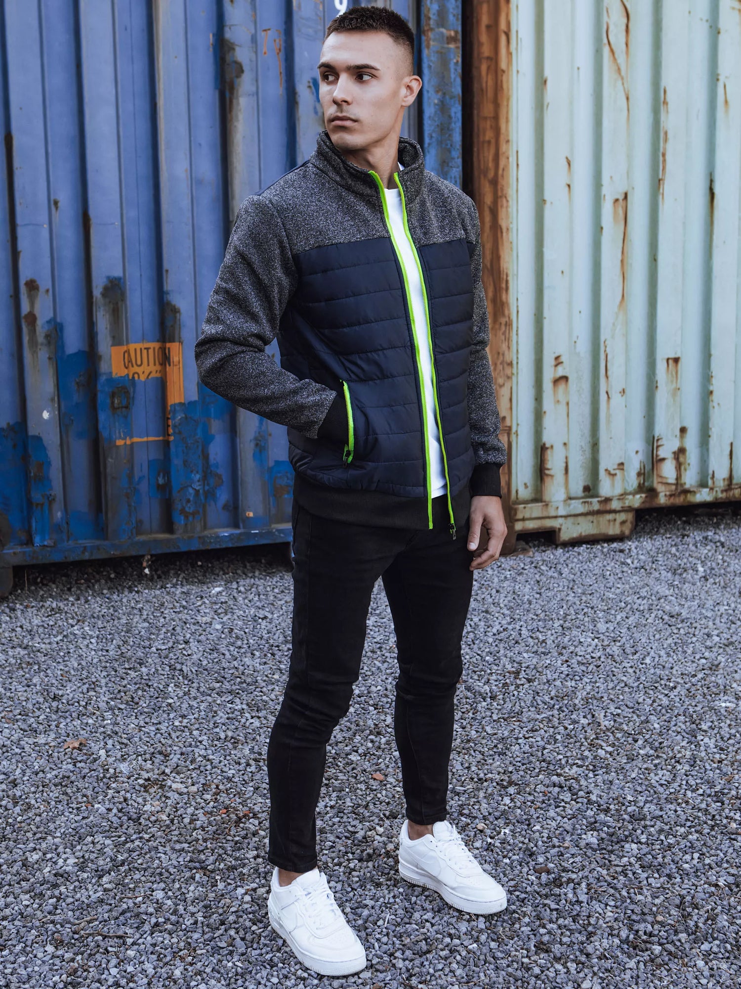 Navy blue jacket Janil