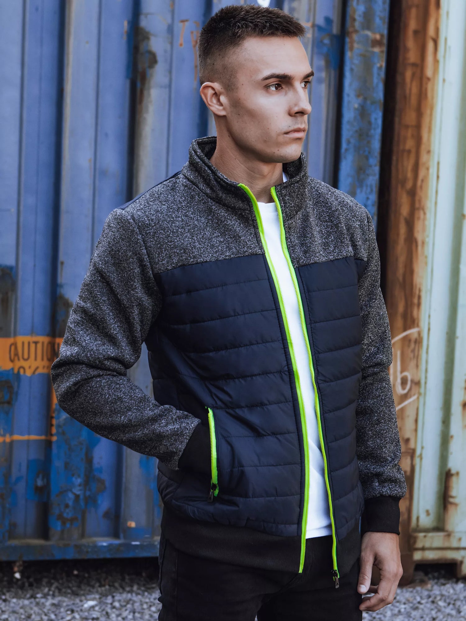 Navy blue jacket Janil