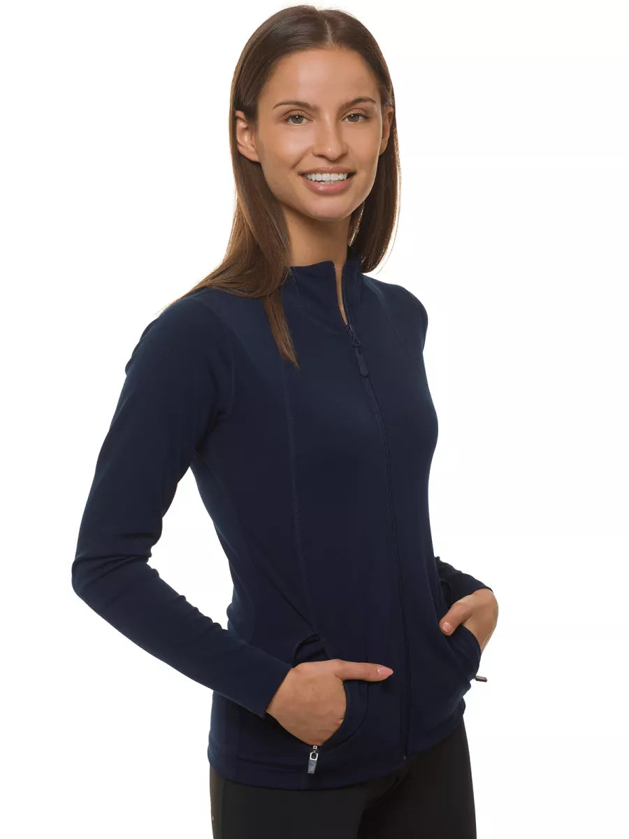 Dark blue women's jacket Nibela