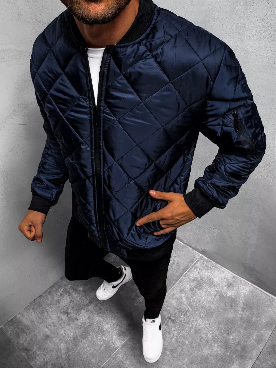 Men's dark blue jacket "Morel"